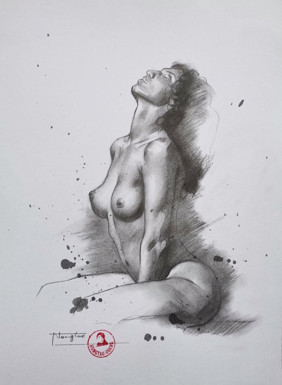 Drawing  woman #21051