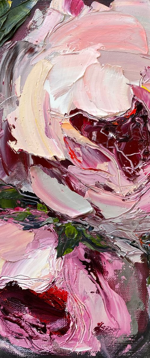 I’ll be with you original painting on canvas by Oksana Petrova