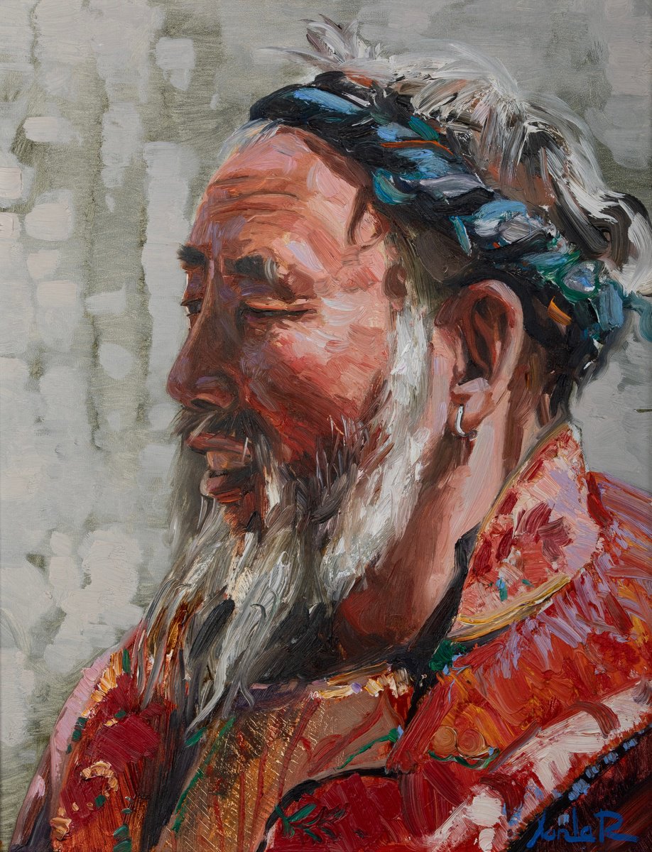 Portrait by Khanlar Asadullayev