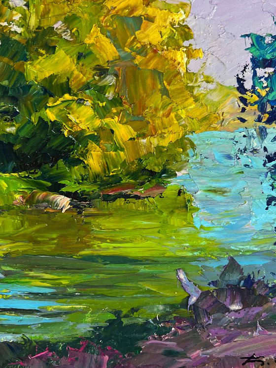 A River along the Forest