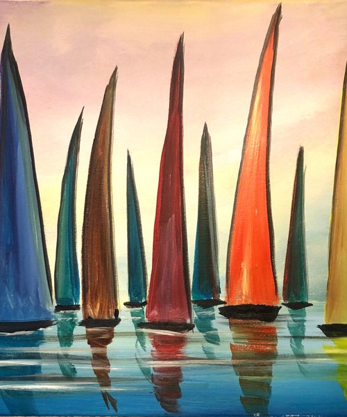 Colourful regattas by Aisha Haider