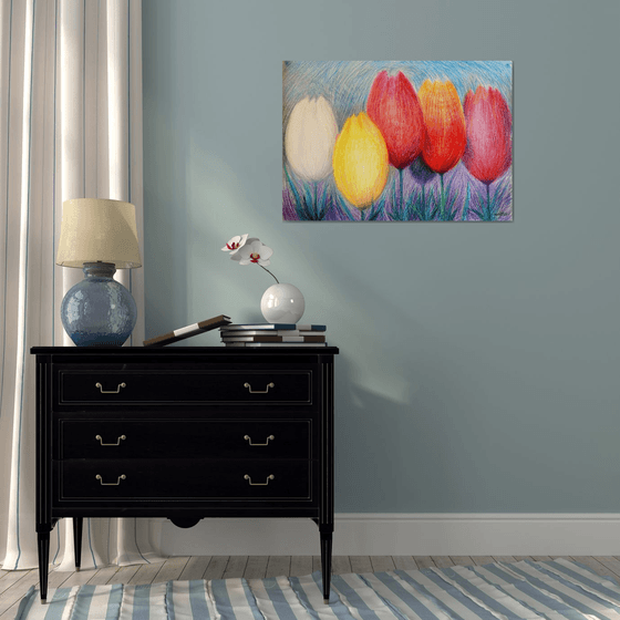 Tulips White 2