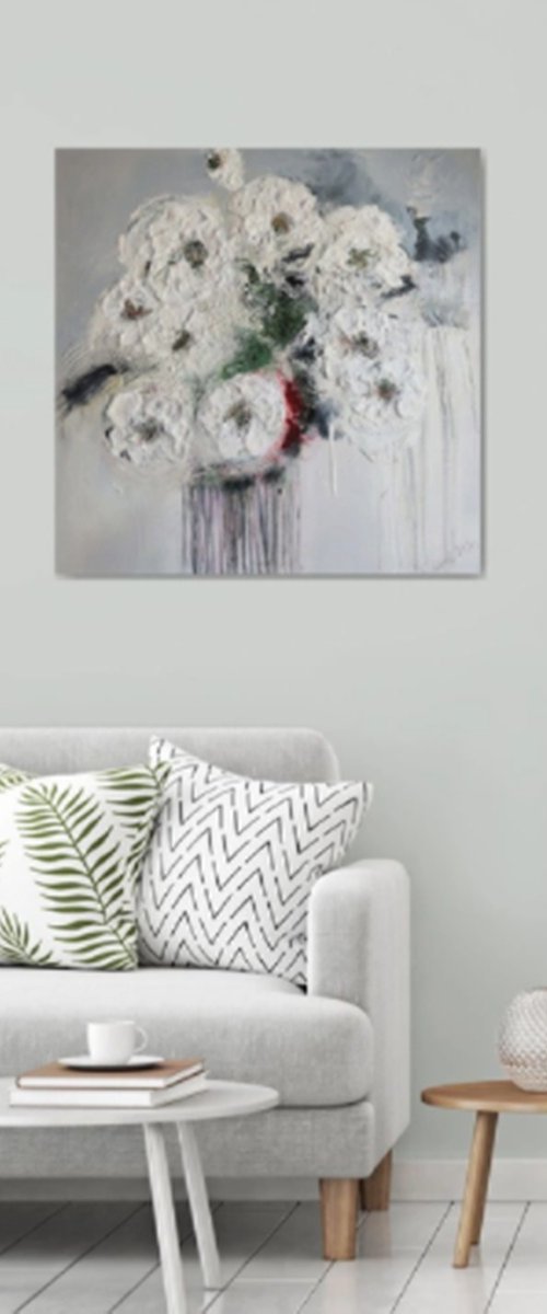 IN THE FRENZY OF FLOWERS 3 by Christa Haack