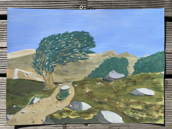 L’arbre penché - GR20