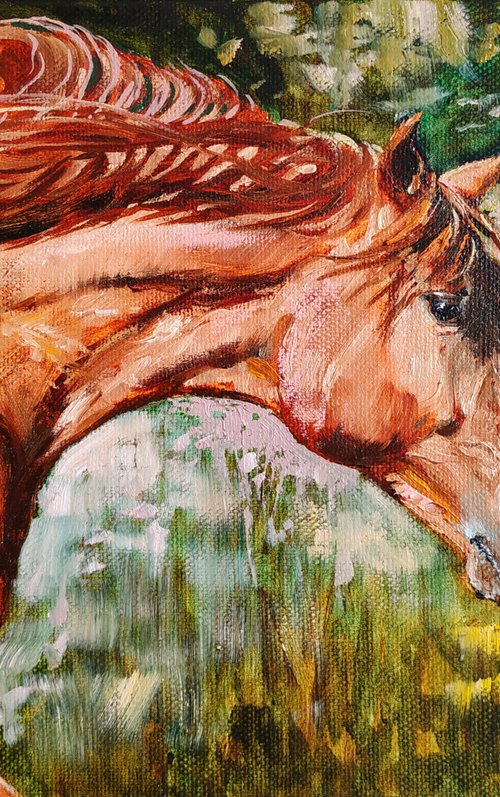 Horse by Elina Vetrova