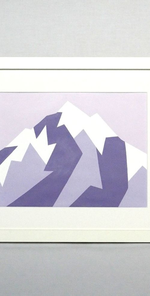 Mount Hood Alpenglow. by Zoe  Hattersley