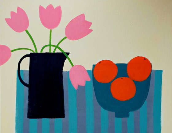 Still Life with Oranges IV