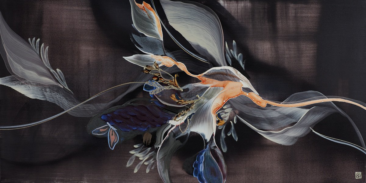 In Delicate Accord By Novi Lim, 24 X 48, Artwork For Sale On Artfinder