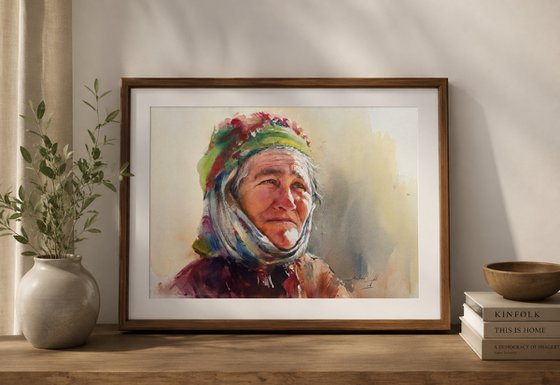 "Wisdom in Her Eyes"