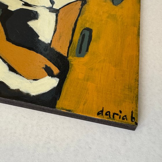 Painting "2 Men Drinking Coffee"