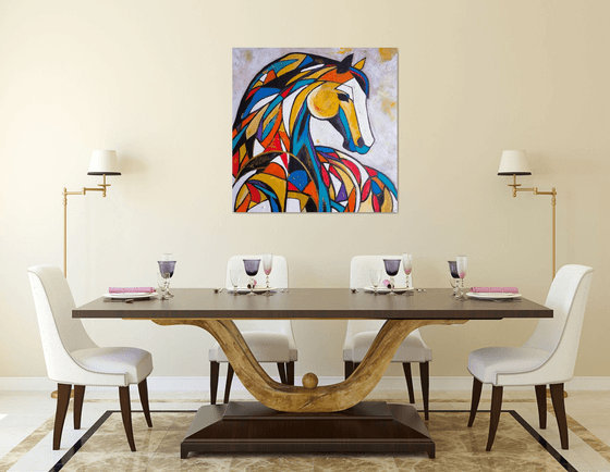 Mosaic Mustang