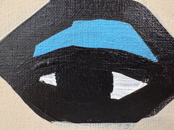 Woman with Striped Headband