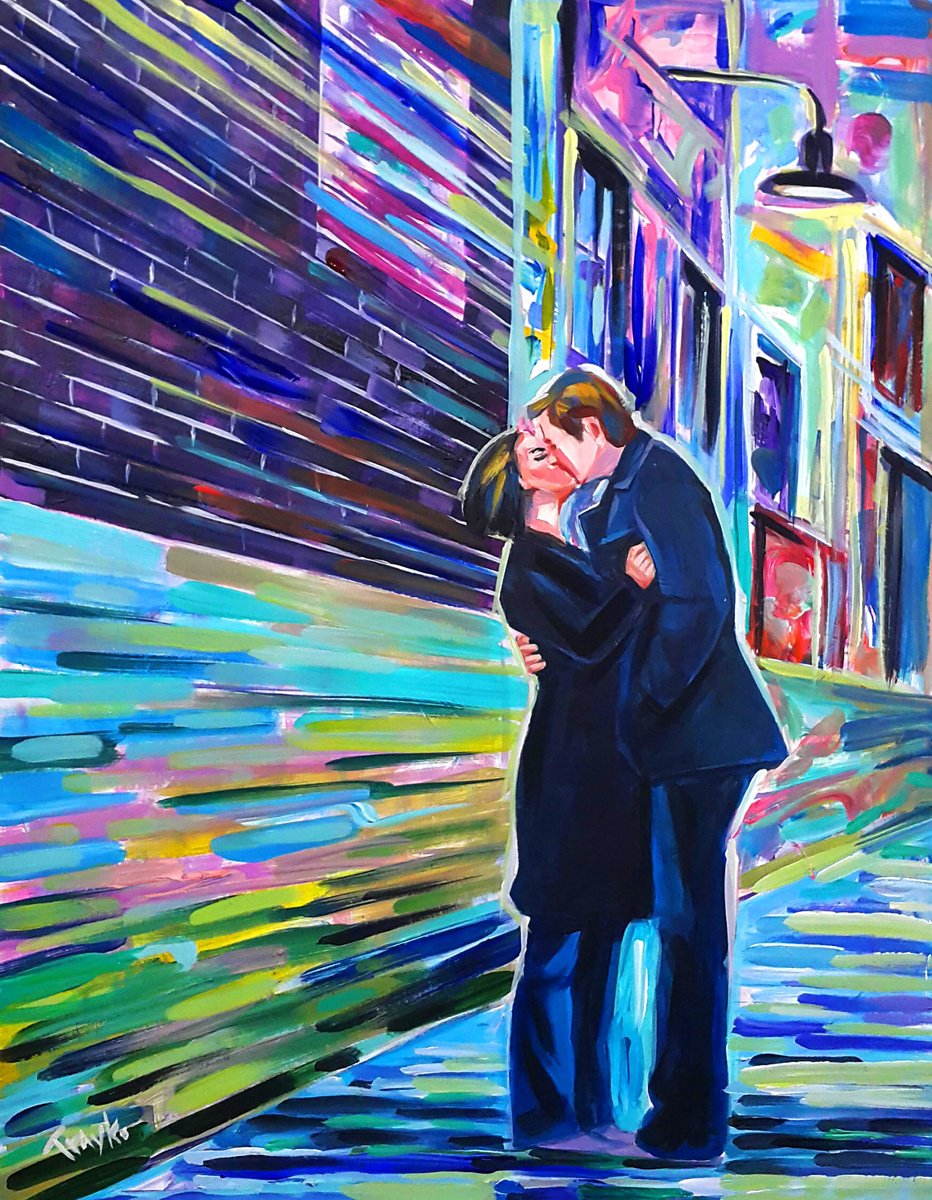  Kiss With Passion By Trayko Popov, 20 X 26, Artwork For Sale On Artfinder