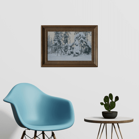 Fairytale forest in Abramtsevo