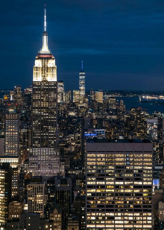 NEW YORK, BLUE HOUR XL Edition