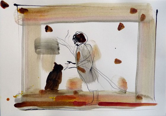 Interaction 17, 29x21 cm