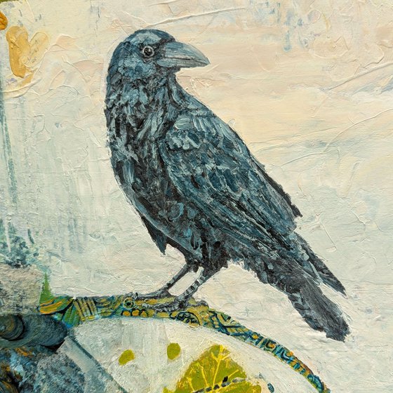 Mysterious crow
