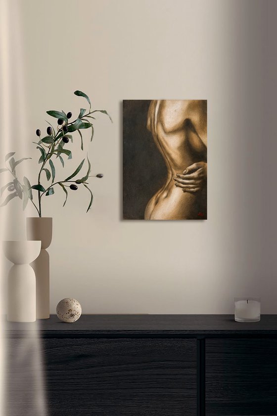 Trust Boundary - Warm Brown Nude