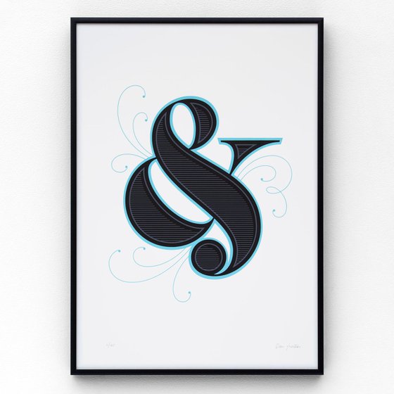 Ampersand A3 Screen Print