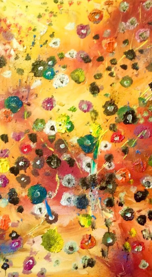 Ocean of flowers XI by Alejos