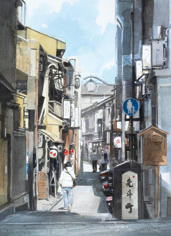A Walk in Pontocho Alley, Kyoto