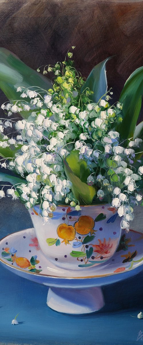 "Bouquet of lilies of the valley" by Lena Vylusk
