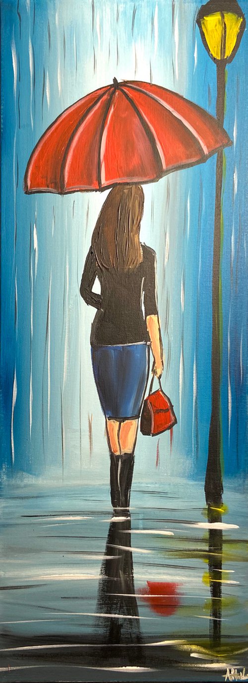 Under The Red Umbrella by Aisha Haider