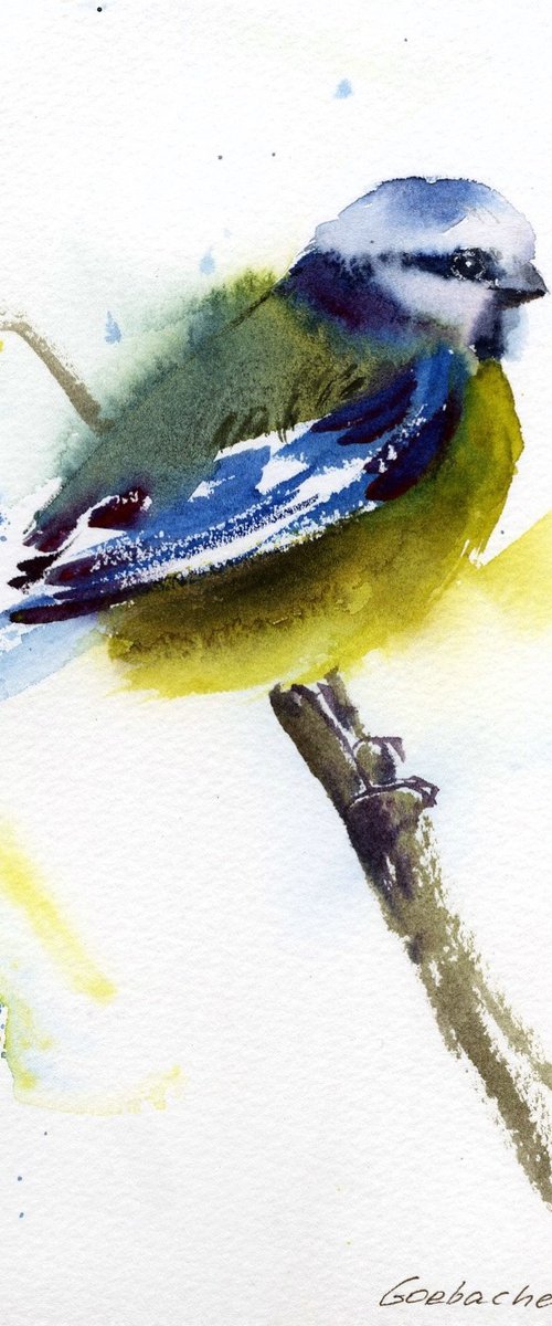 Titmouse #3 by Eugenia Gorbacheva