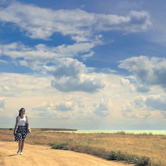 Along the road of memory.