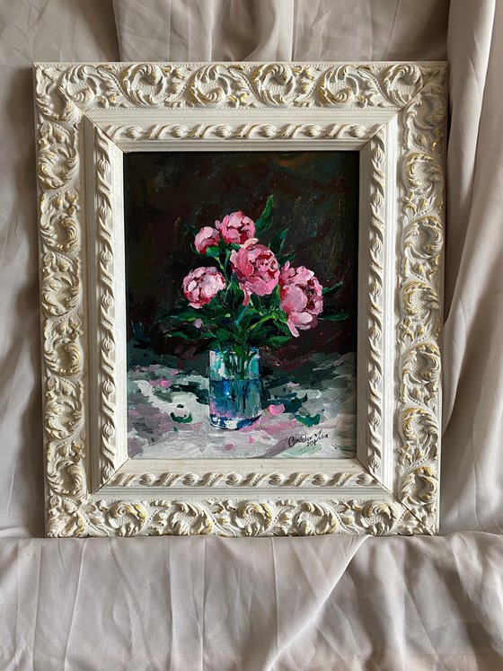 “Pink peonies” perfect gift