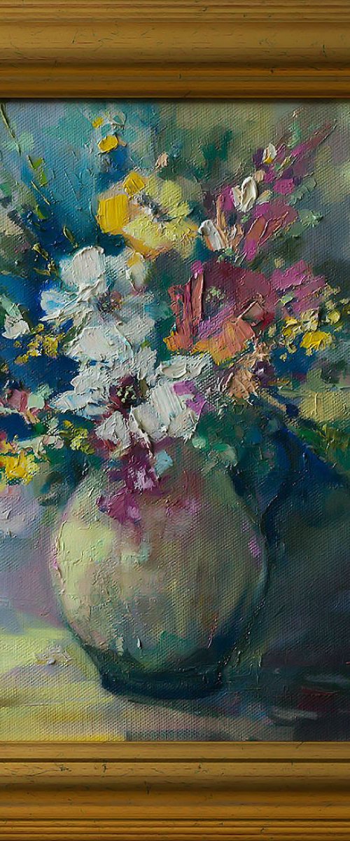 'Flowers Vase' by Ewa Czarniecka