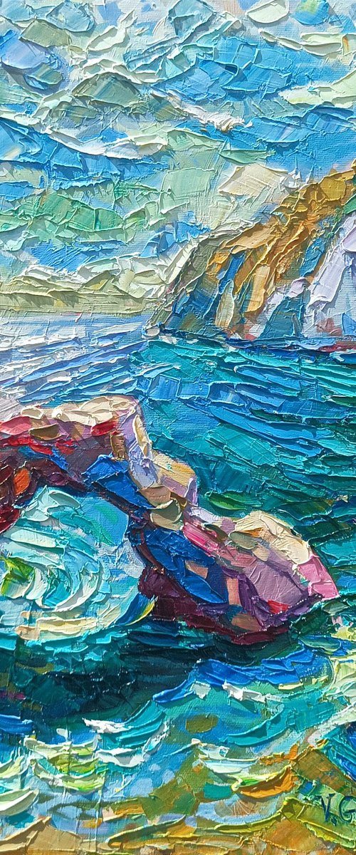 The green Sea by Vanya Georgieva
