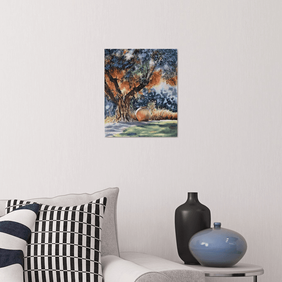Sunny day landscape
