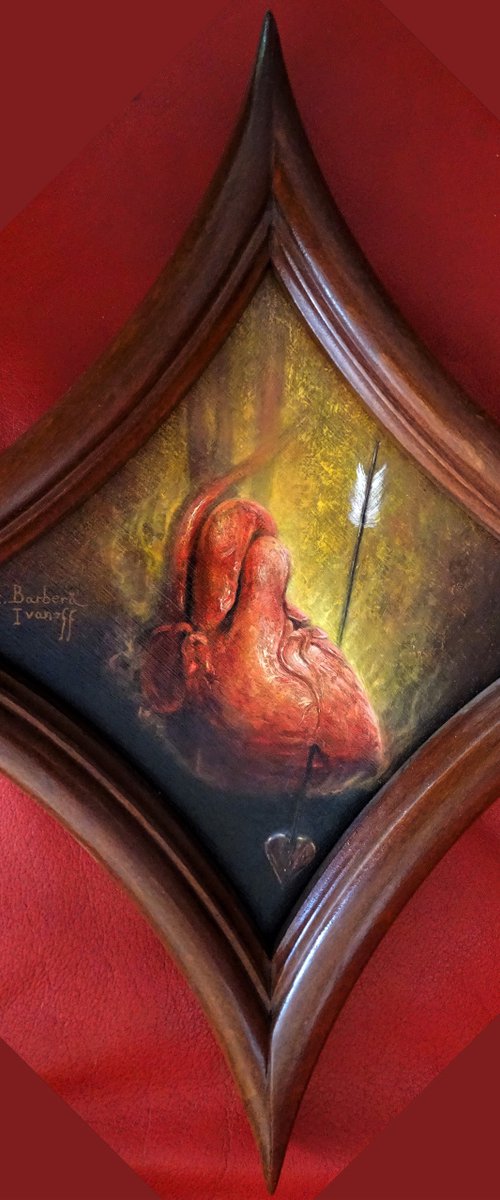 Pierced heart by Alexandre Barbera-Ivanoff