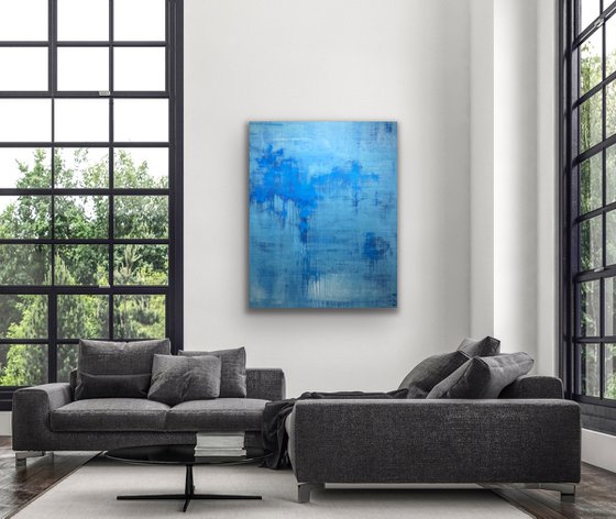 Blue In Blue (XL 60x48in)