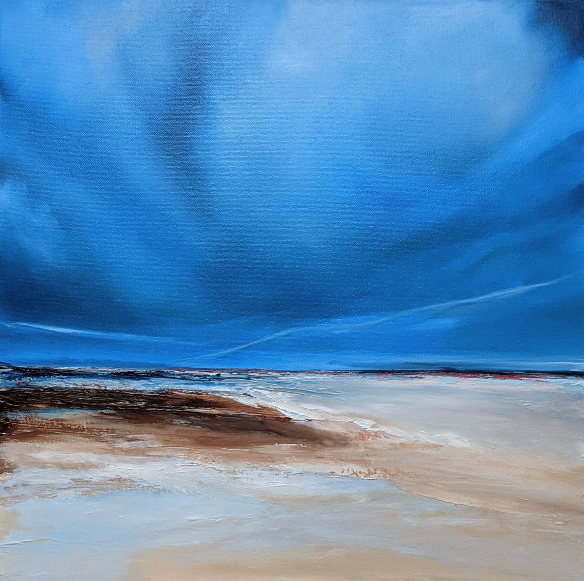 Abstract Beachscape by Jo Earl