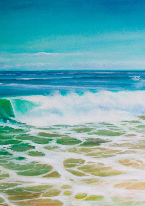 GREEN SEA by Aflatun Israilov