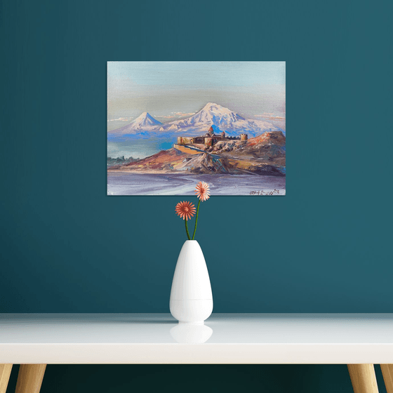 Ararat from Khor Virap