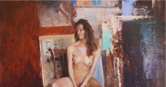 Julya in studio
