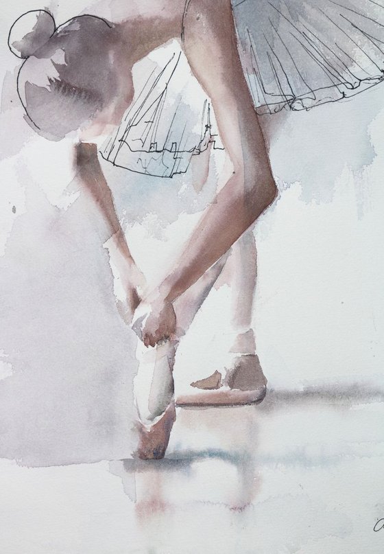 Ballerina VIII “Pointe Shoes”