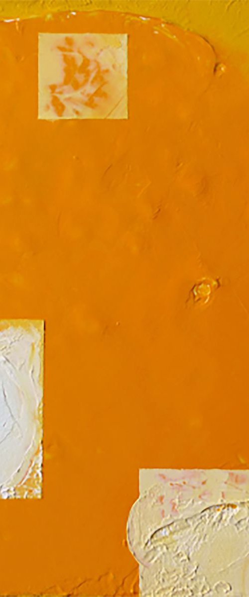 Happy Tile-Orange Desert 20x20cm/8x8in by jelena b