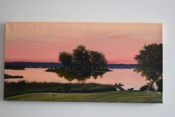 Sunset in Prince Edward County