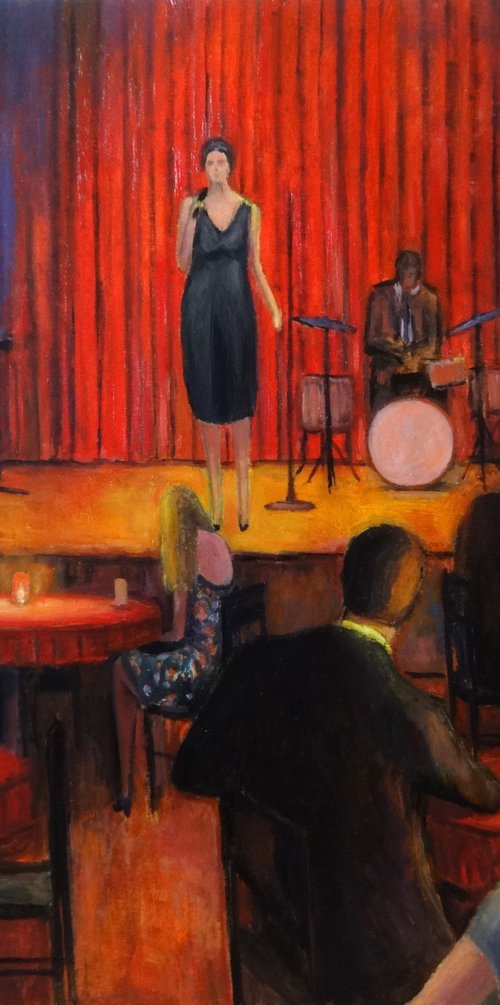 Night singer by Massimiliano Ligabue