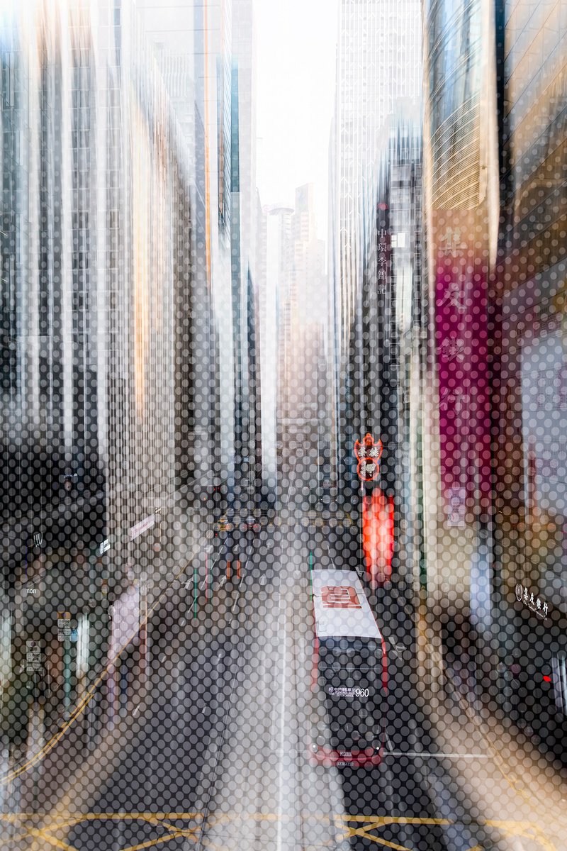 Study after an Hong Kong cityscape (Tribute to Francis Bacon)_3 by Sergio Capuzzimati