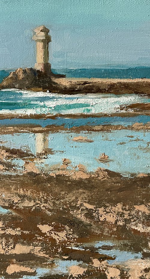 France Seascape by Ling Strube