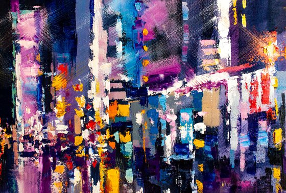 "City lights" cityscape