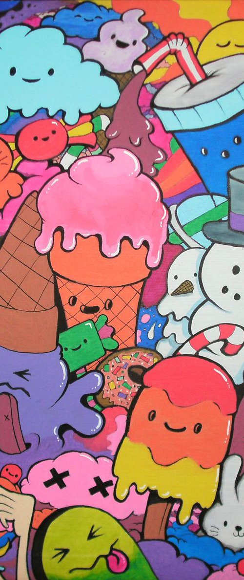 Alice in candyland by Ross Hendrick