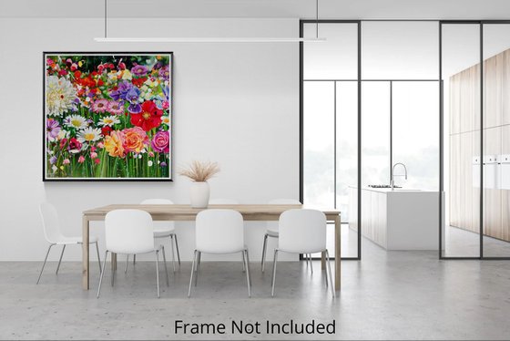 you made the flowers dance