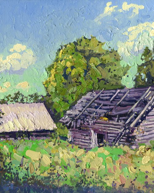 Baths in the Orlovo village by Simon Kozhin