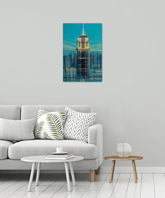 New York - The Empire State Building Illuminated